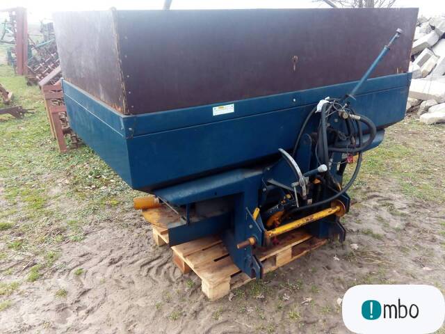 Rozsiewacz nawozu Bogballe 1200l siewka Amazone dwa talerze - 1